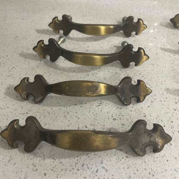 Vintage 3” pulls / handles for cabinets, drawers or furniture projects - 8 total - Picture 3 of 7